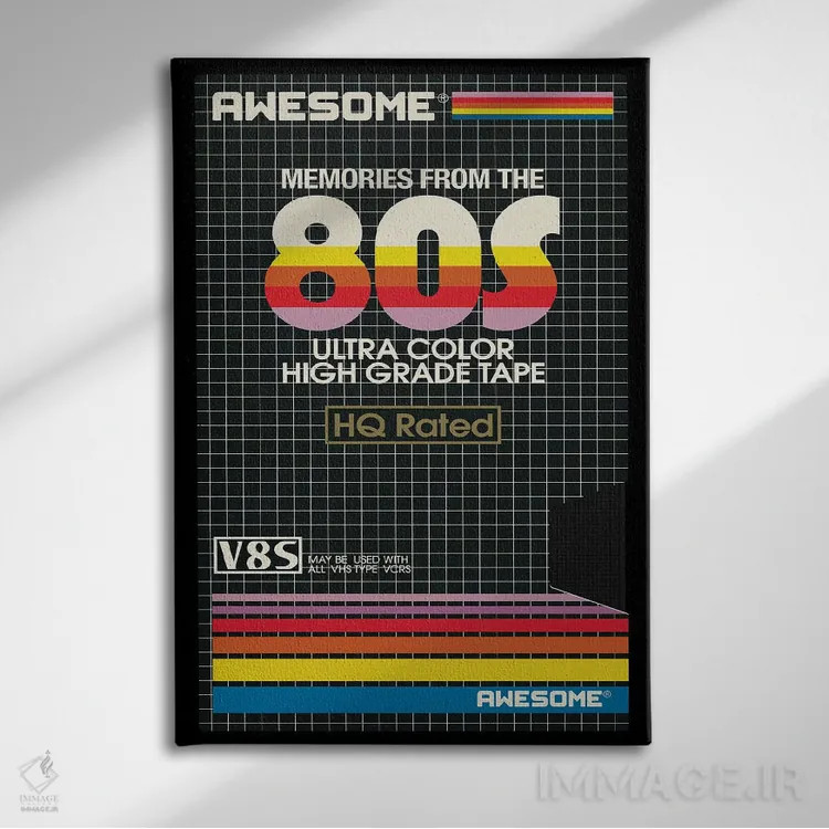 تابلو دکوراتیو "خاطرات عالی" اثر ماتیوله - نمای روبهرو روی دیوار