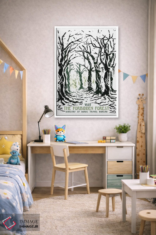 تابلو دکوراتیو "بازدید از جنگل ممنوعه" اثر ماتیوله - D1W