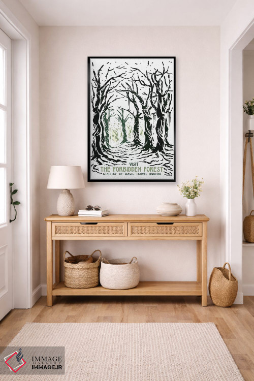 تابلو دکوراتیو "بازدید از جنگل ممنوعه" اثر ماتیوله - D6B