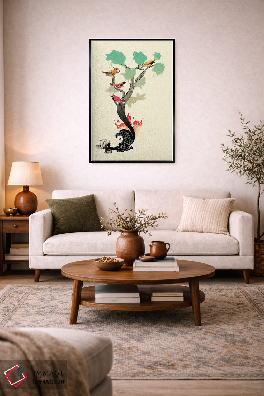 تابلو دکوراتیو "فاجعه" اثر ماتیوله - D4B