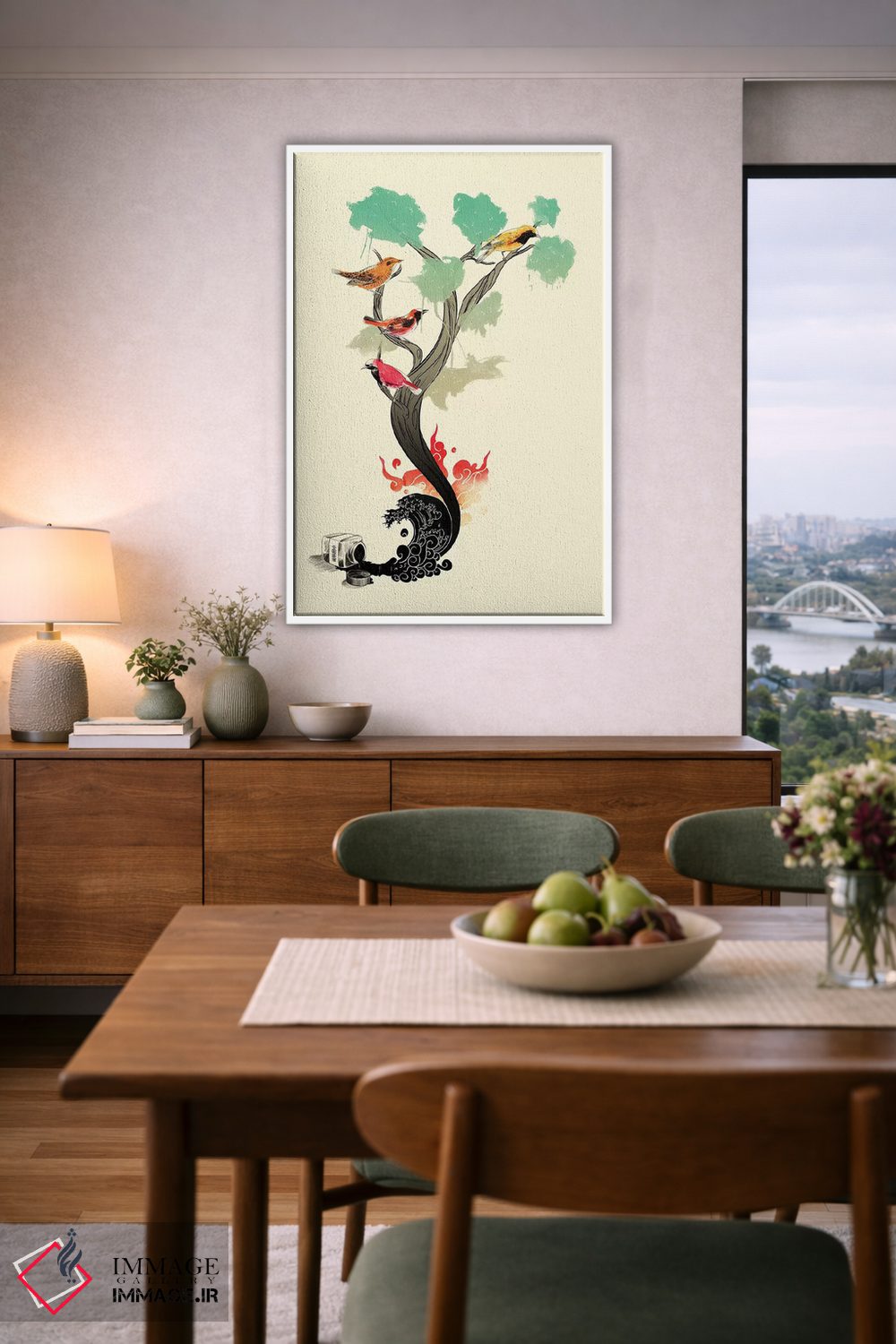 تابلو دکوراتیو "فاجعه" اثر ماتیوله - D6W