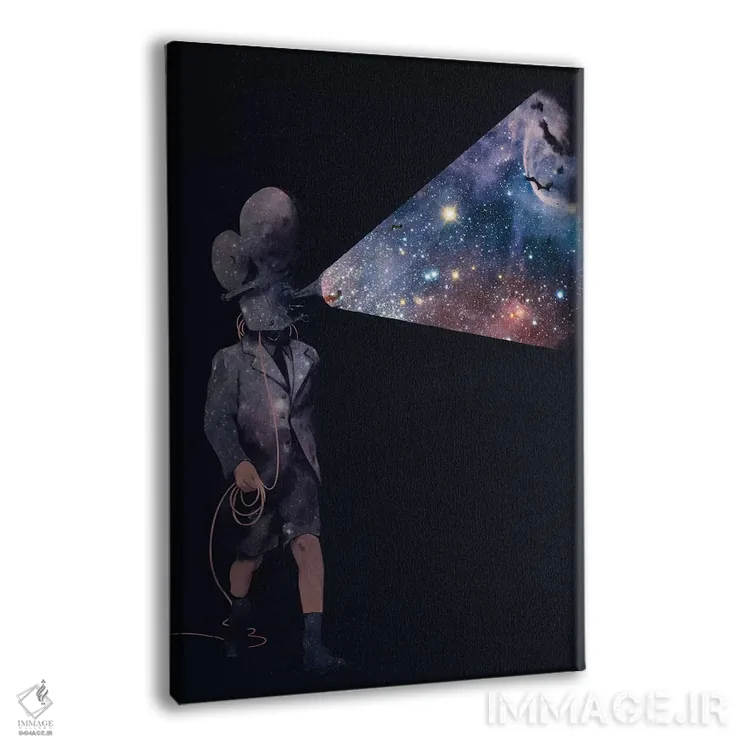 تابلو دکوراتیو "فیلمبردار" اثر ماتیوله - نمای پرسپکتیو محصول