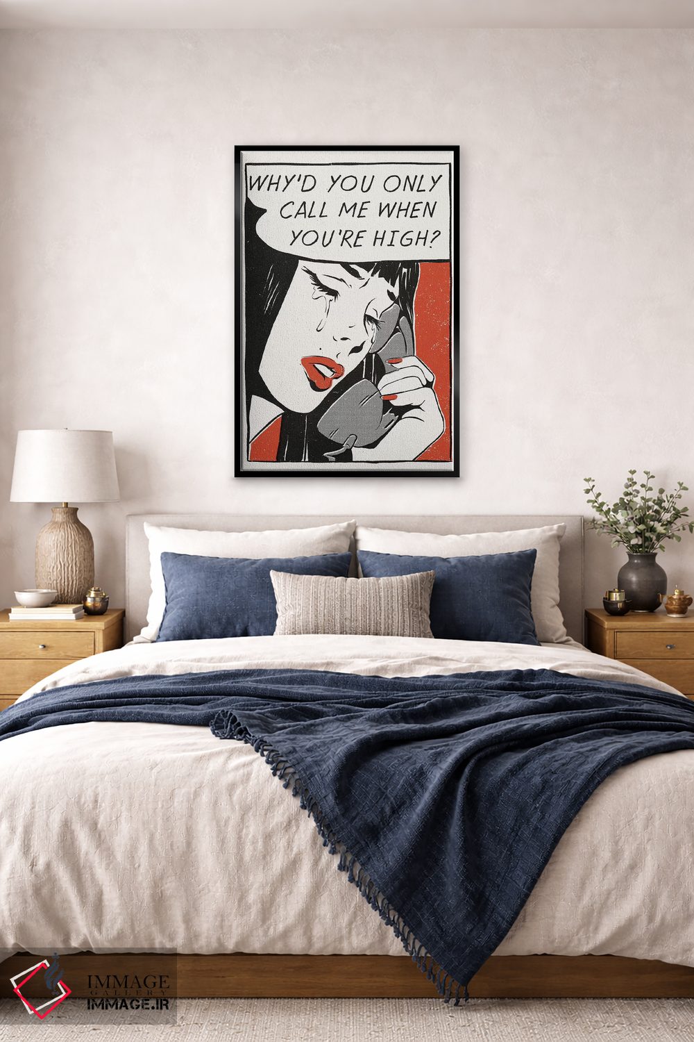 تابلو دکوراتیو "زنگ بزن" اثر ماتیوله - D6B