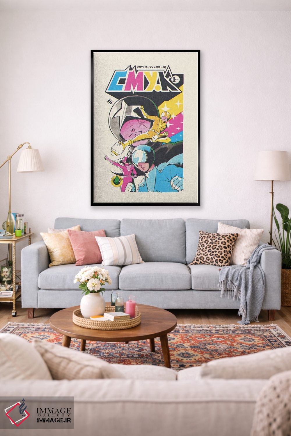 تابلو دکوراتیو "تیم CMYK" اثر ماتیوله - D1B