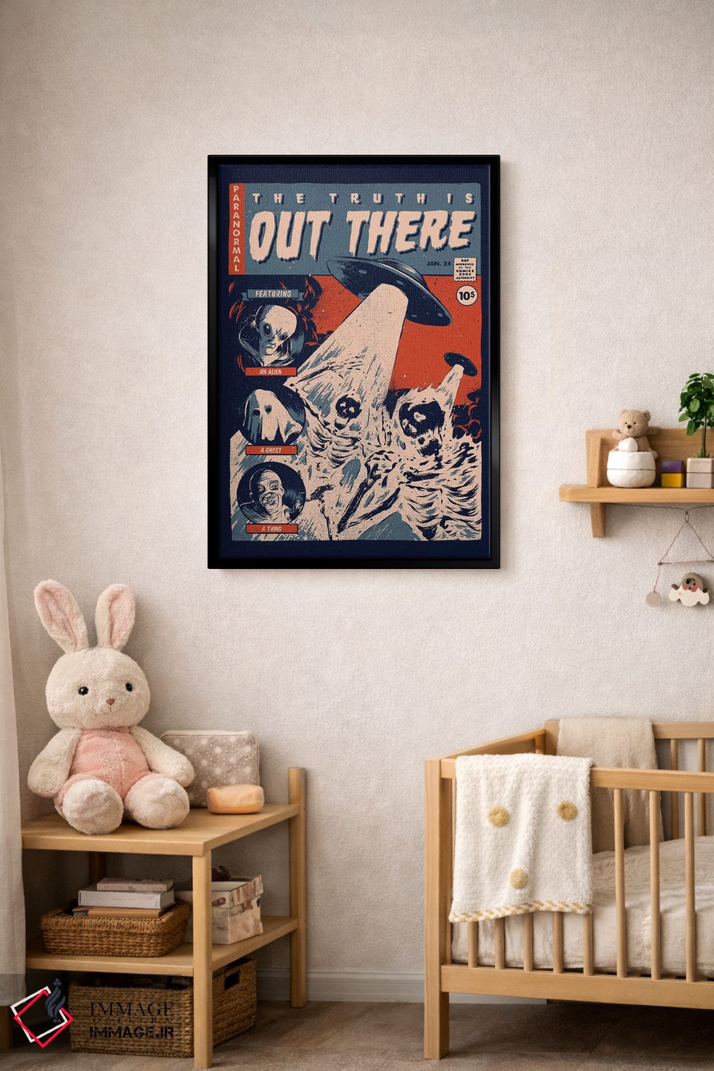 تابلو دکوراتیو "پرونده های کمیک" اثر ماتیوله - D5B