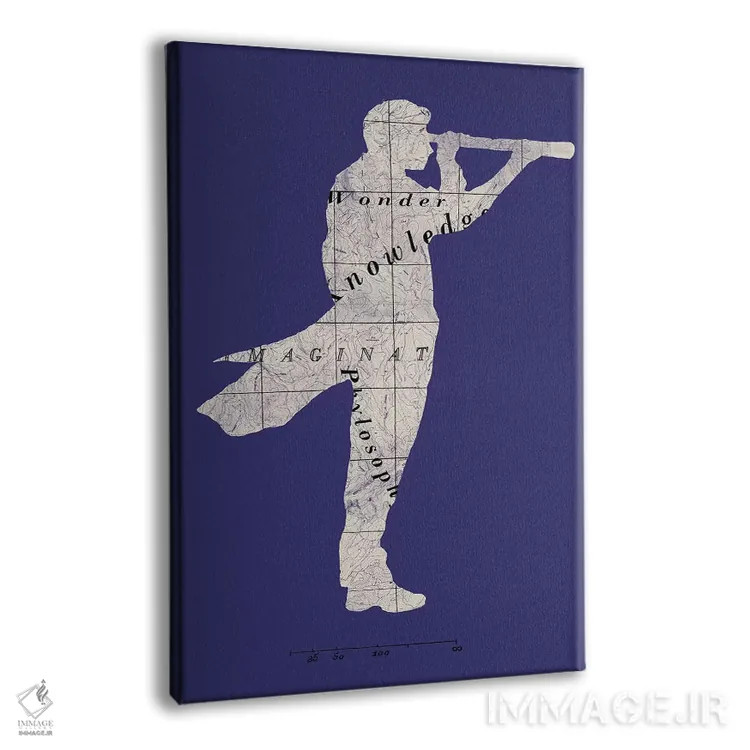 تابلو دکوراتیو "کاشف" اثر ماتیوله - نمای پرسپکتیو محصول