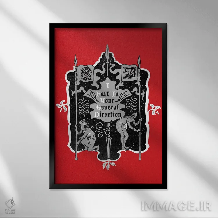 تابلو دکوراتیو "گوز" اثر ماتیوله - نمای قابدار مشکی