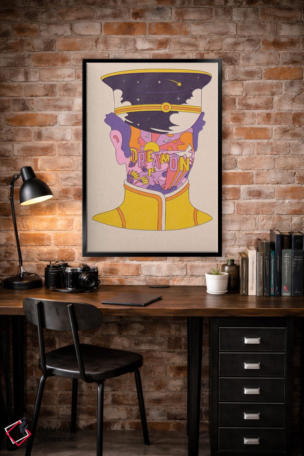 تابلو دکوراتیو "به رویا ادامه بده" اثر ماتیوله - D4B