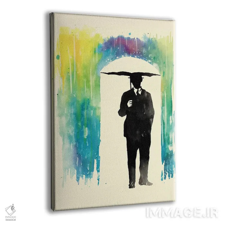 تابلو دکوراتیو ترس از رنگ ها اثر ماتیوله - نمای پرسپکتیو محصول