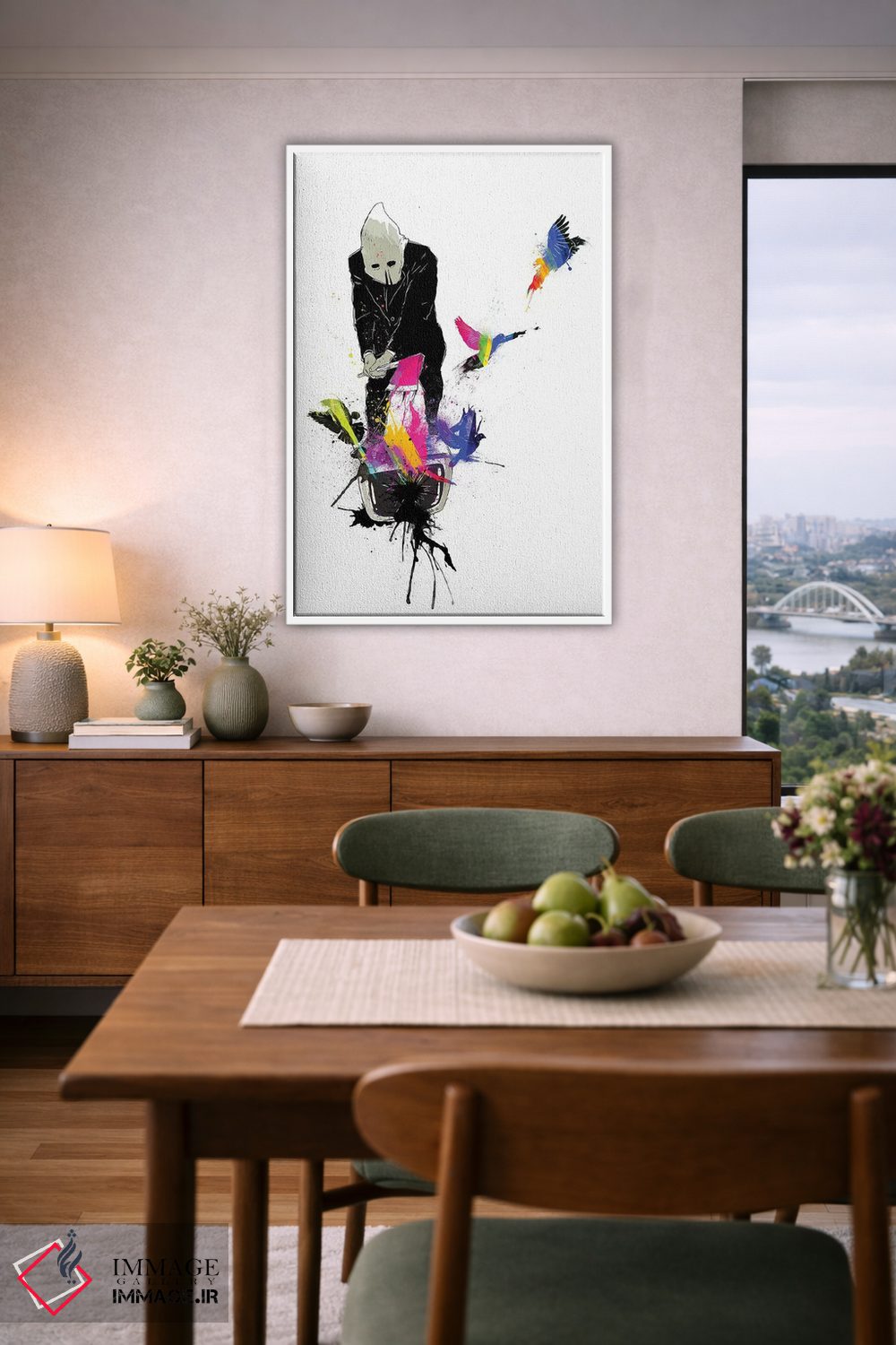 تابلو دکوراتیو "جلاد" اثر ماتیوله - D6W