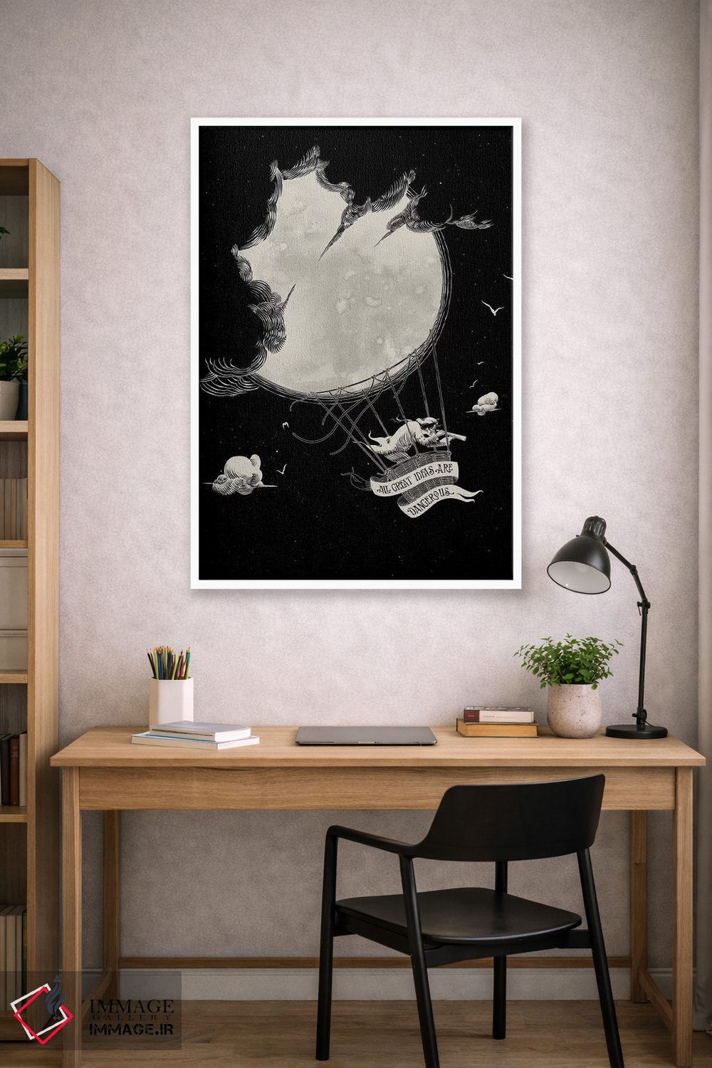 تابلو دکوراتیو "ایده عالی" اثر ماتیوله - D1W