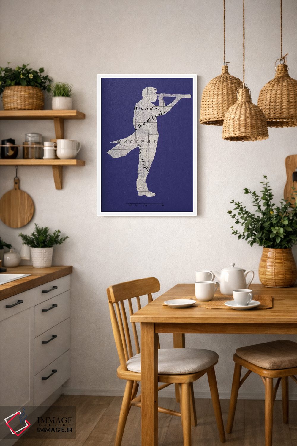 تابلو دکوراتیو "کاشف" اثر ماتیوله - D3W