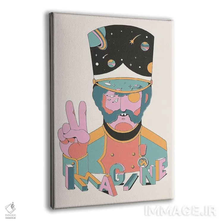 تابلو دکوراتیو تصور کن اثر ماتیوله - نمای پرسپکتیو محصول