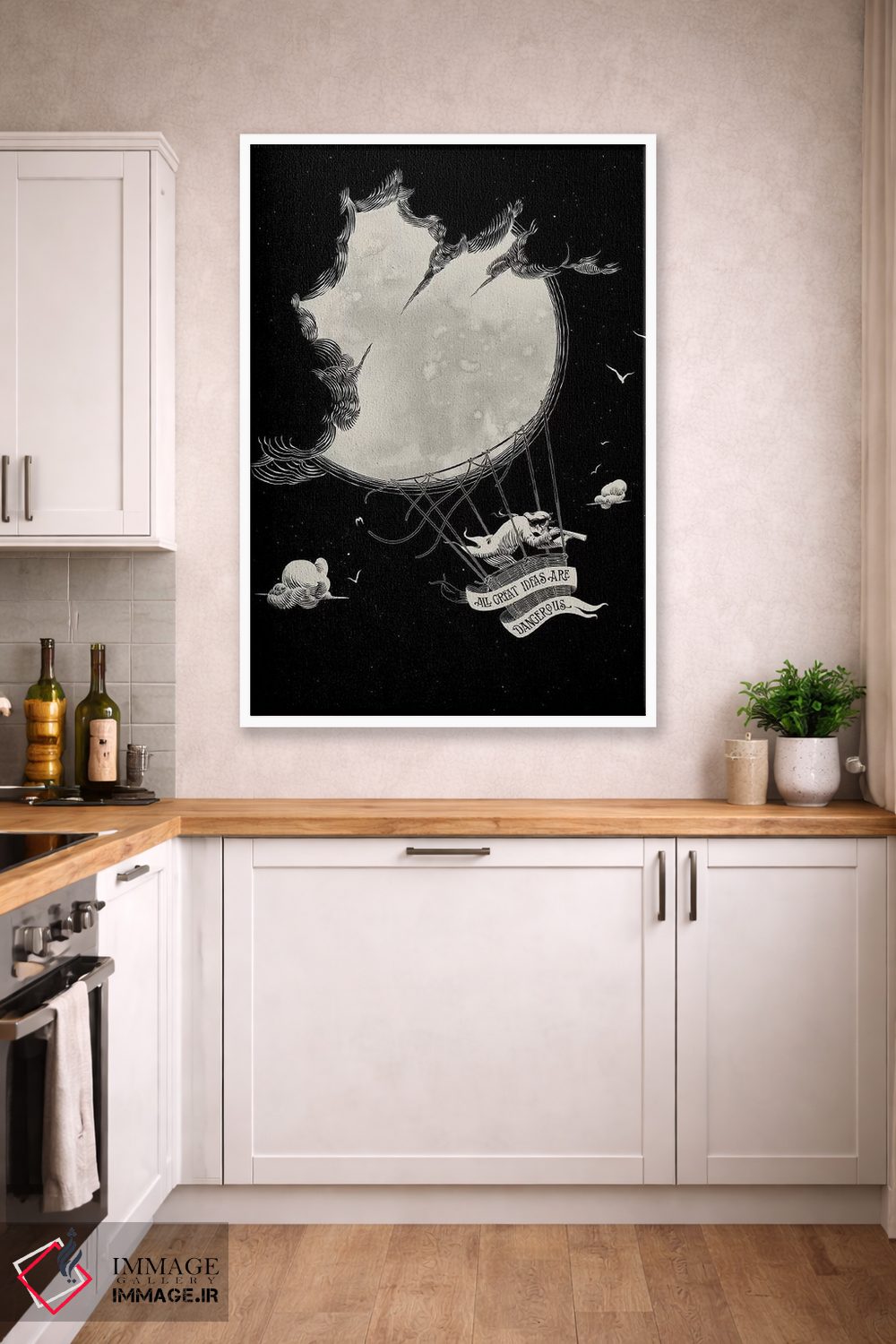 تابلو دکوراتیو "ایده عالی" اثر ماتیوله - D4W