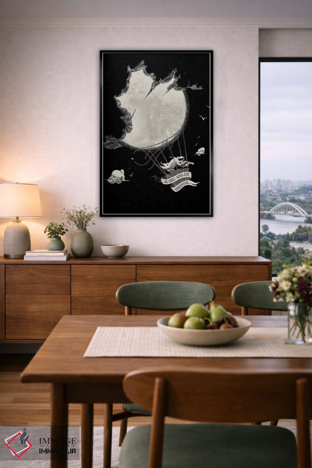 تابلو دکوراتیو "ایده عالی" اثر ماتیوله - D6B