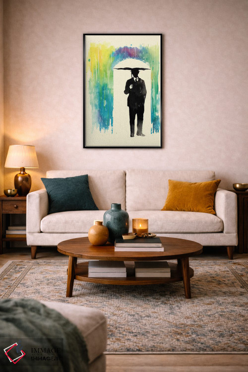 تابلو دکوراتیو ترس از رنگ ها اثر ماتیوله - D4B