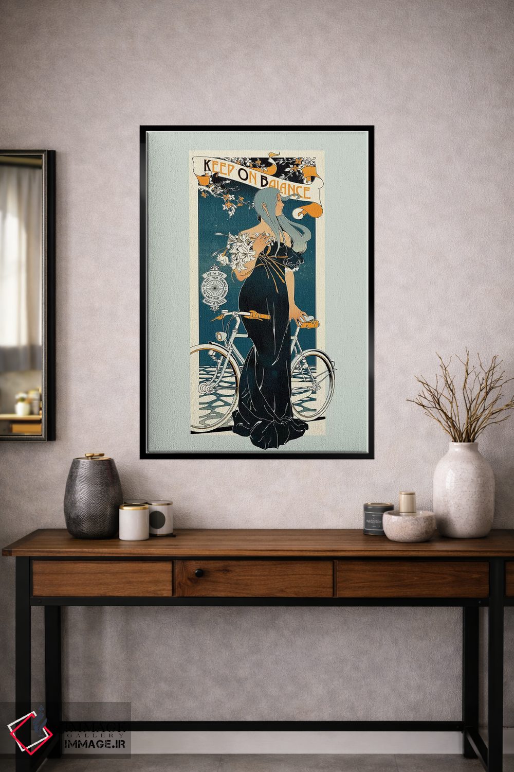 تابلو دکوراتیو حفظ تعادل اثر ماتیوله - D1B