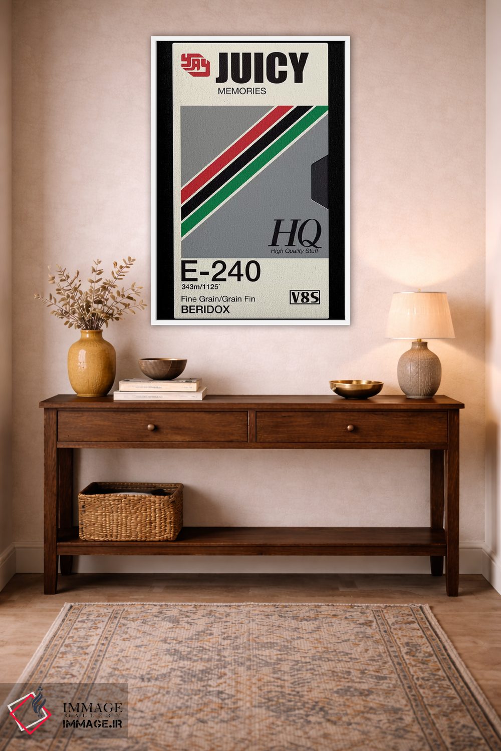 تابلو دکوراتیو خاطرات پرطراوت اثر ماتیوله - D3W