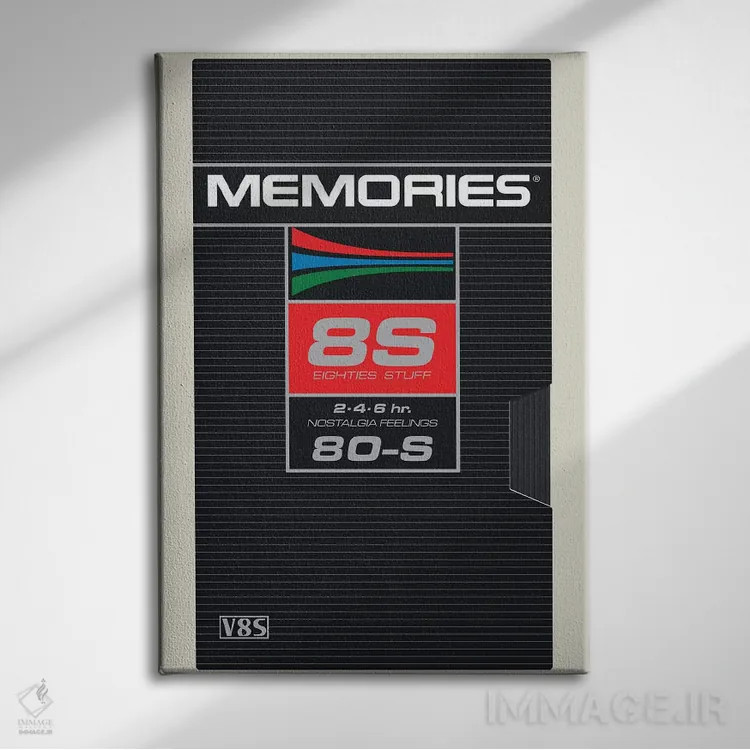 تابلو دکوراتیو خاطرات اثر ماتیوله - نمای روبهرو روی دیوار