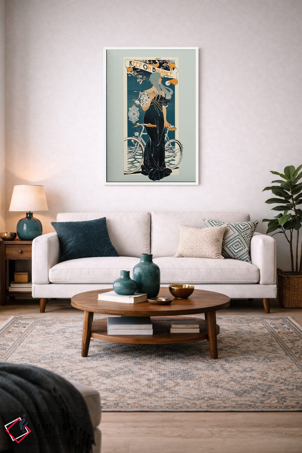 تابلو دکوراتیو حفظ تعادل اثر ماتیوله - D3W