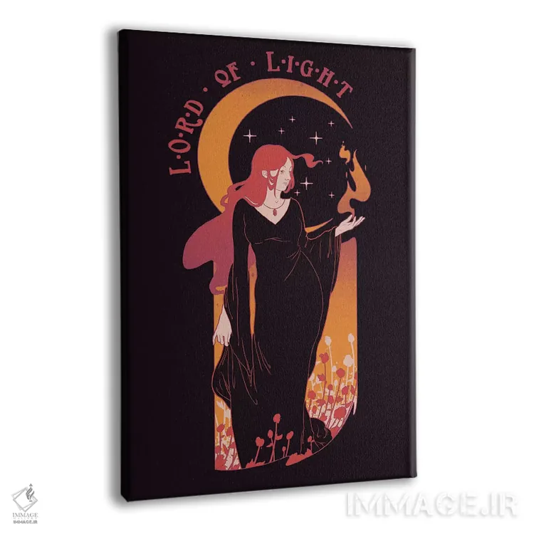 تابلو دکوراتیو ارباب نور اثر ماتیوله - نمای پرسپکتیو محصول