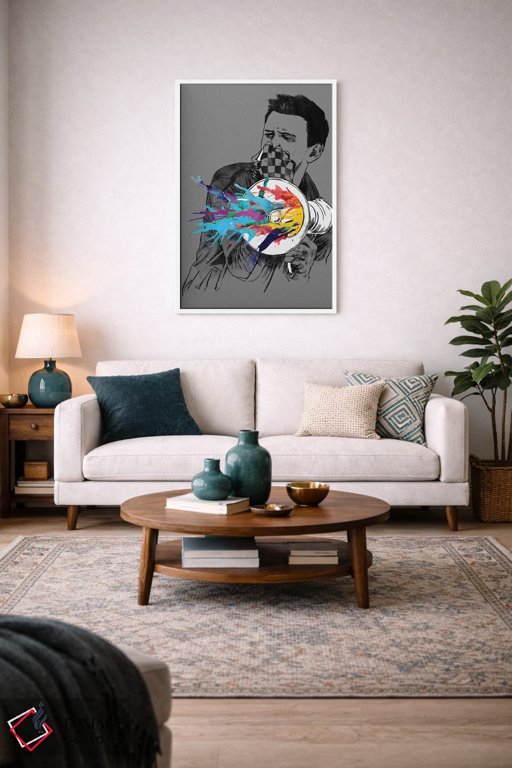 تابلو دکوراتیو انفجار عظیم اثر ماتیوله - D3W