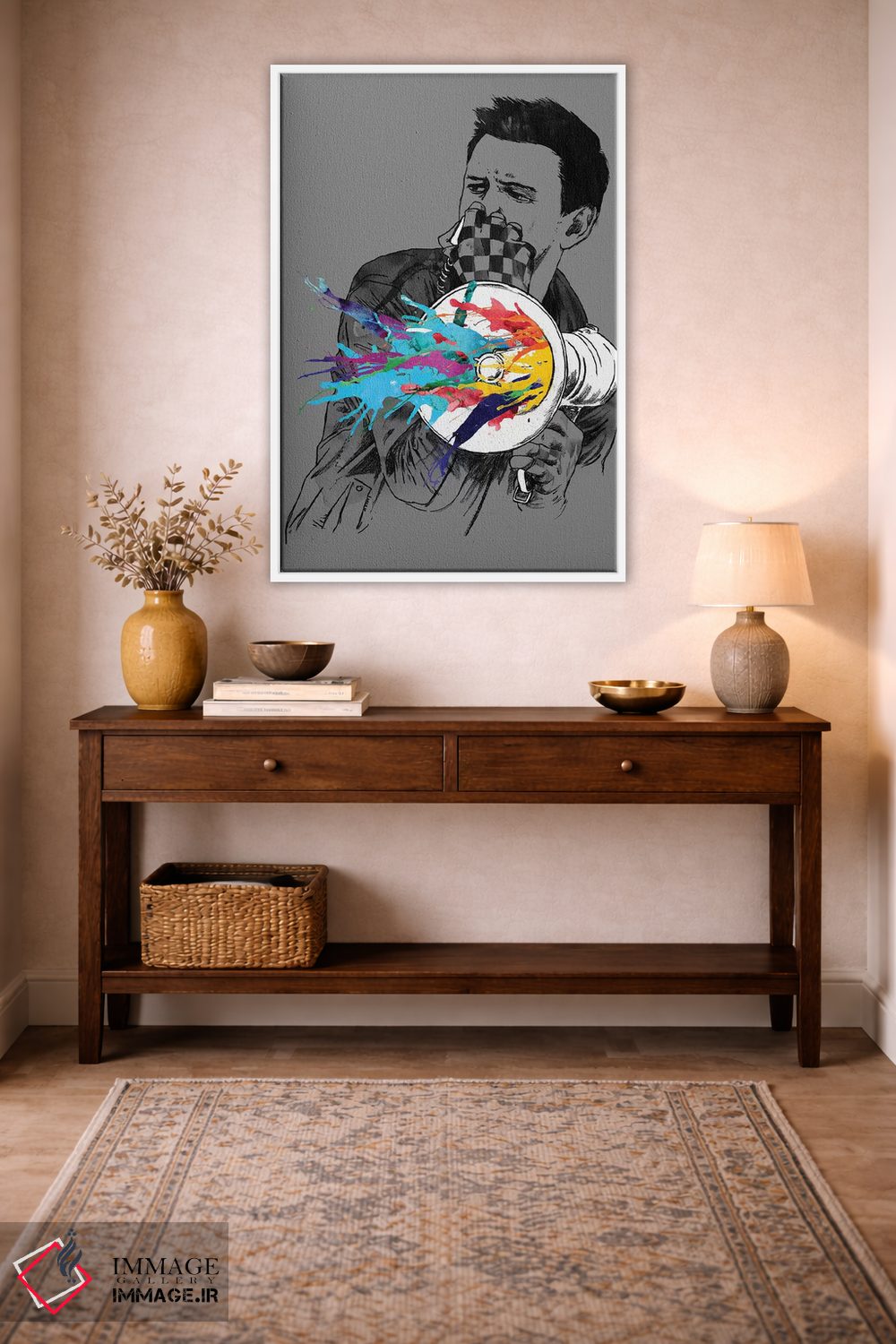 تابلو دکوراتیو انفجار عظیم اثر ماتیوله - D2W