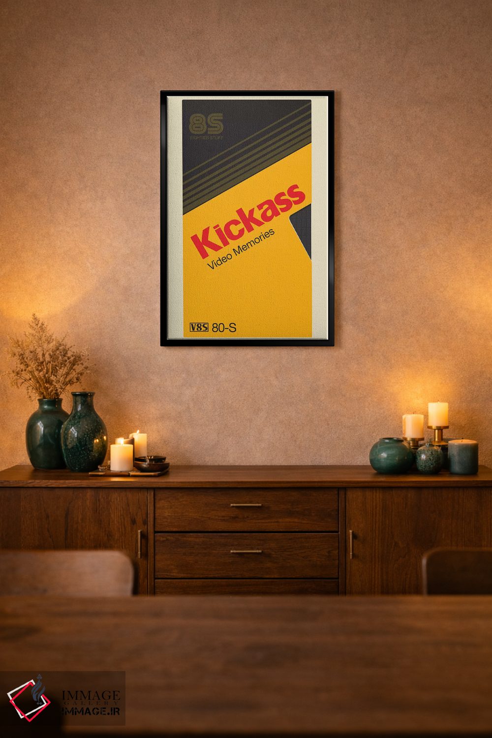 تابلو دکوراتیو نوار پرانرژی اثر ماتیوله - D1B