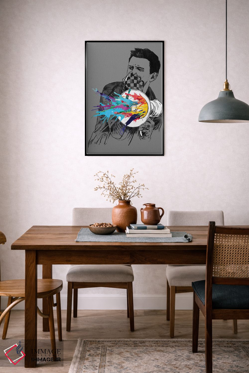 تابلو دکوراتیو انفجار عظیم اثر ماتیوله - D6B