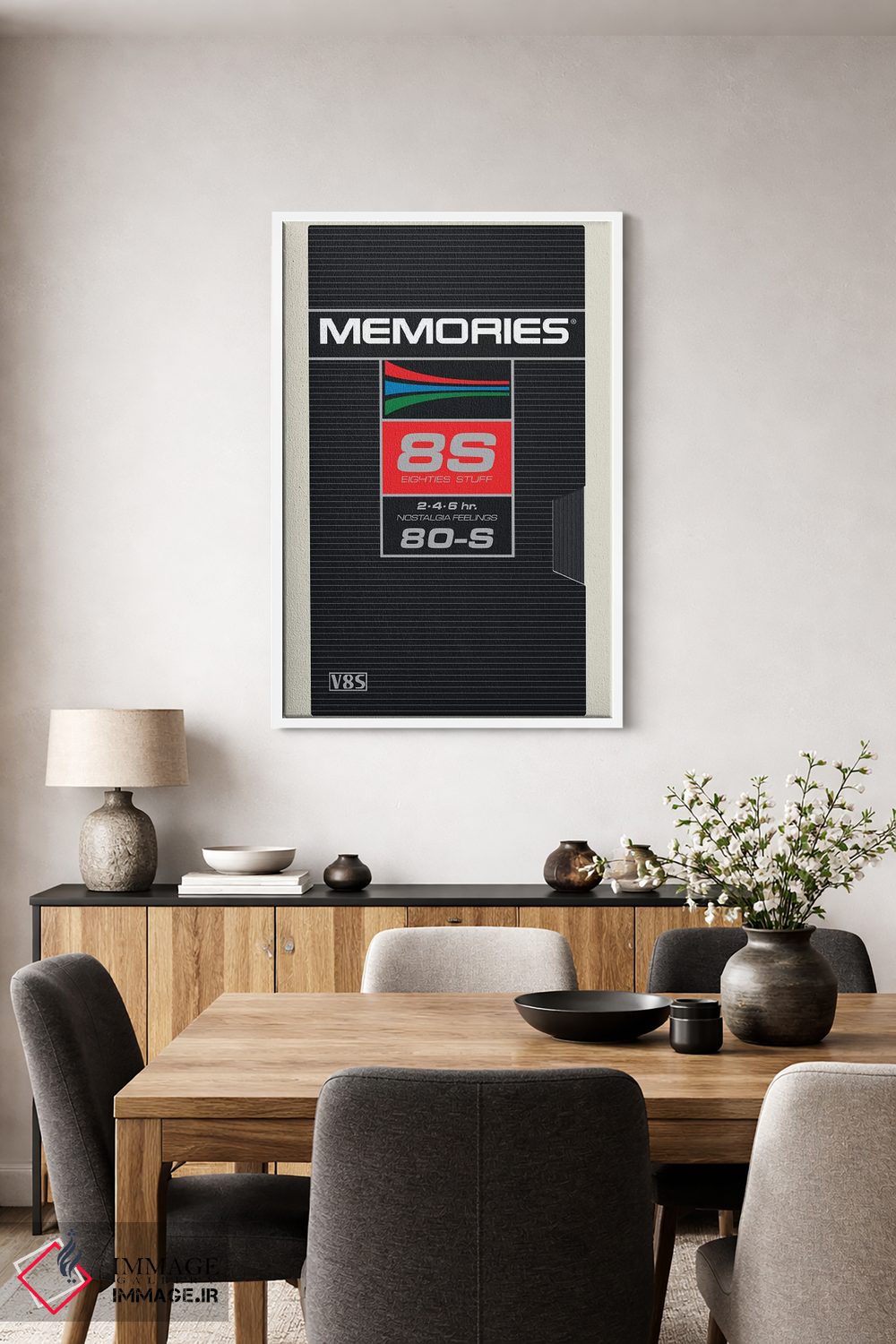 تابلو دکوراتیو خاطرات اثر ماتیوله - D3W