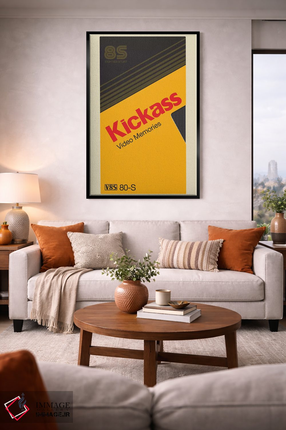 تابلو دکوراتیو نوار پرانرژی اثر ماتیوله - D2B