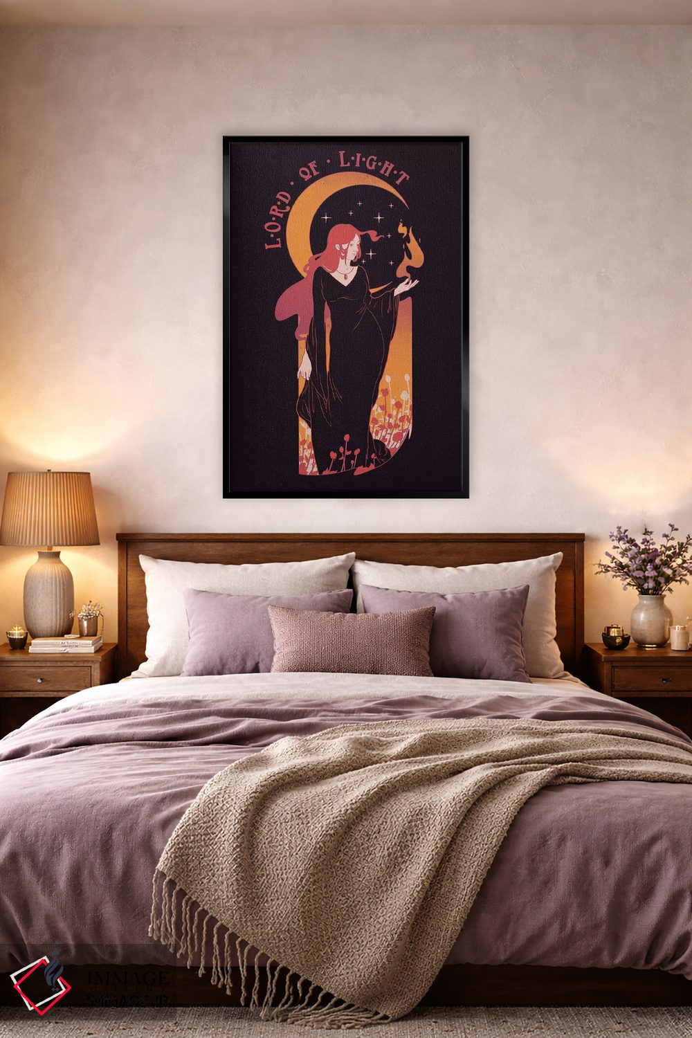 تابلو دکوراتیو ارباب نور اثر ماتیوله - D3B