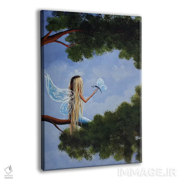 تابلو دکوراتیو رویای جادویی روزانه اثر سالن هنری مون لایت - نمای پرسپکتیو محصول