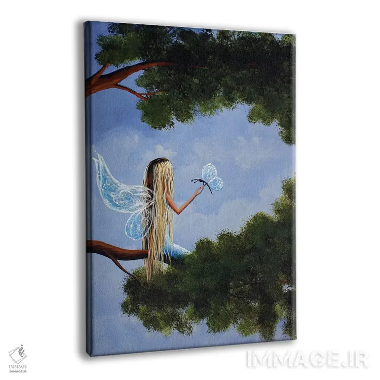 تابلو دکوراتیو رویای جادویی روزانه اثر سالن هنری مون لایت - نمای پرسپکتیو محصول