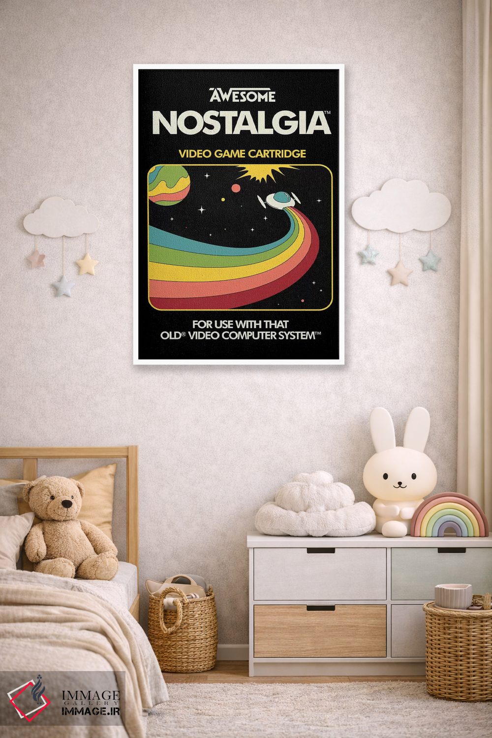 تابلو دکوراتیو دلتنگی گذشته اثر ماتیوله - D4W