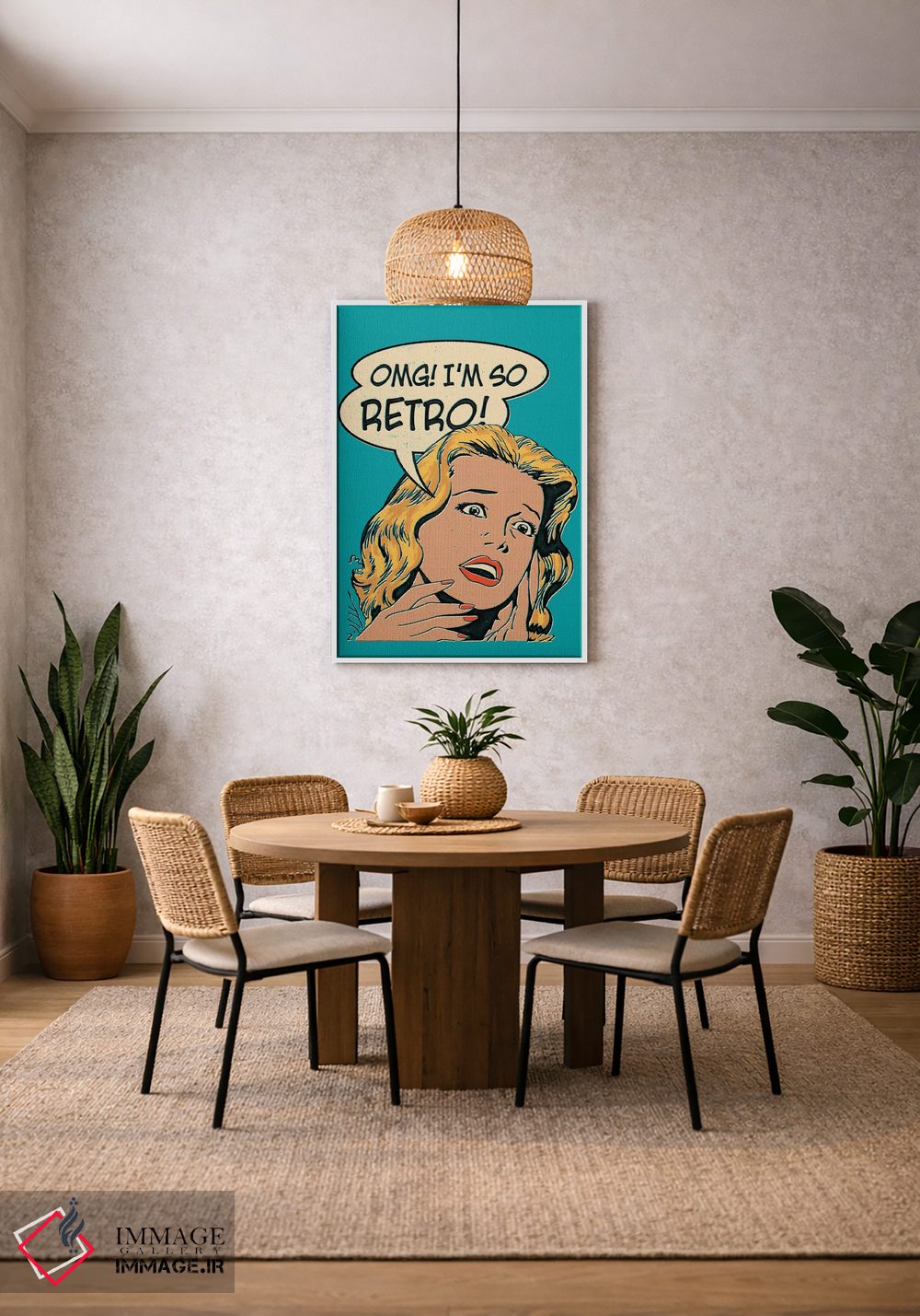 تابلو دکوراتیو وای! من خیلی قدیمی ام اثر ماتیوله - D3W