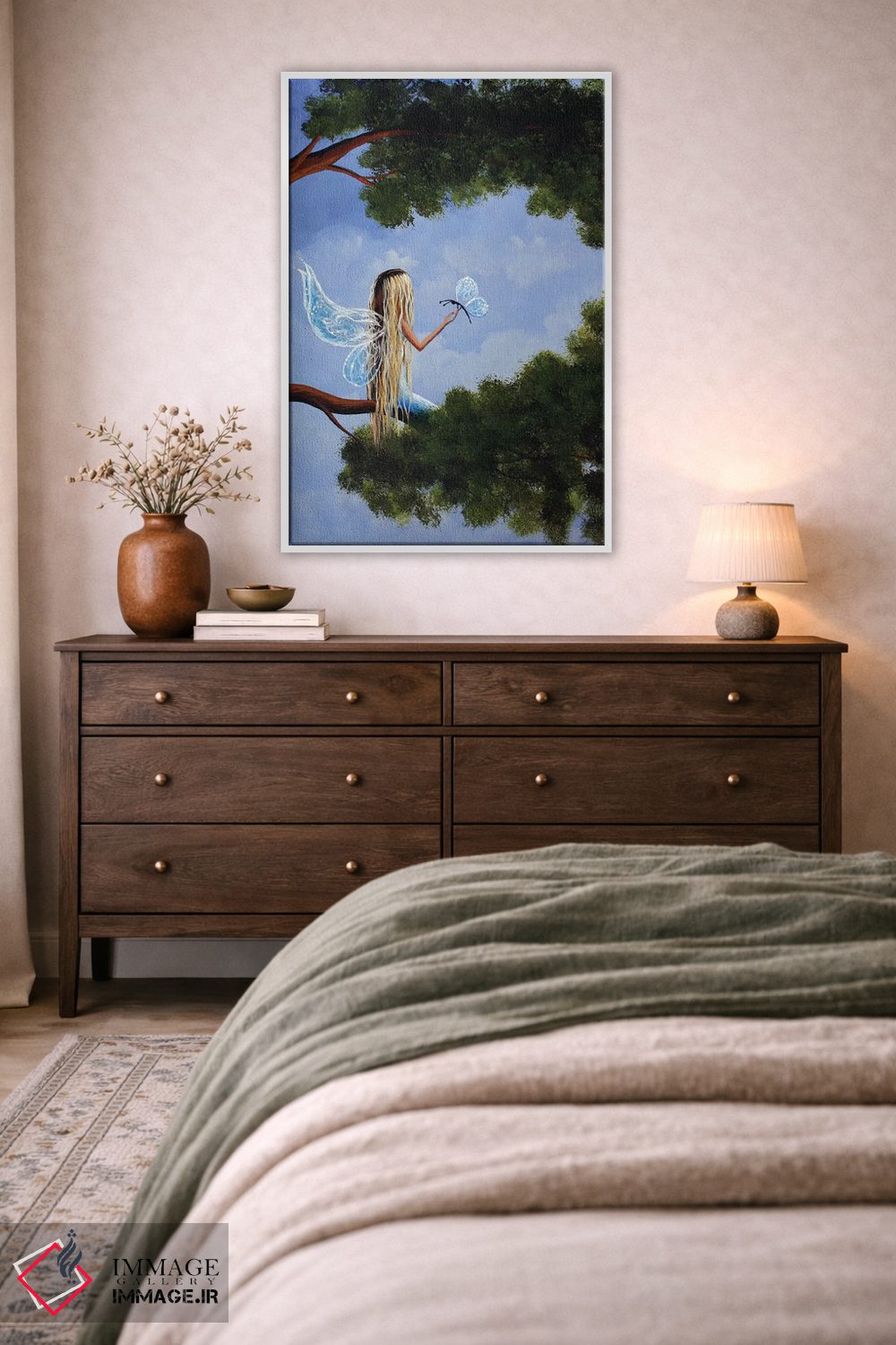 تابلو دکوراتیو رویای جادویی روزانه اثر سالن هنری مون لایت - D1W