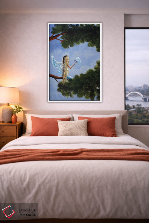 تابلو دکوراتیو رویای جادویی روزانه اثر سالن هنری مون لایت - D2W