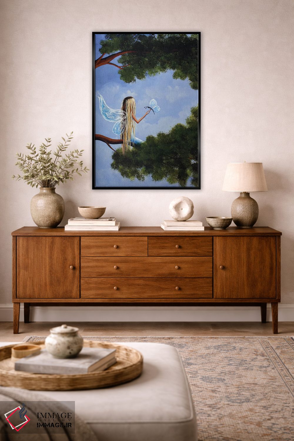 تابلو دکوراتیو رویای جادویی روزانه اثر سالن هنری مون لایت - D4B