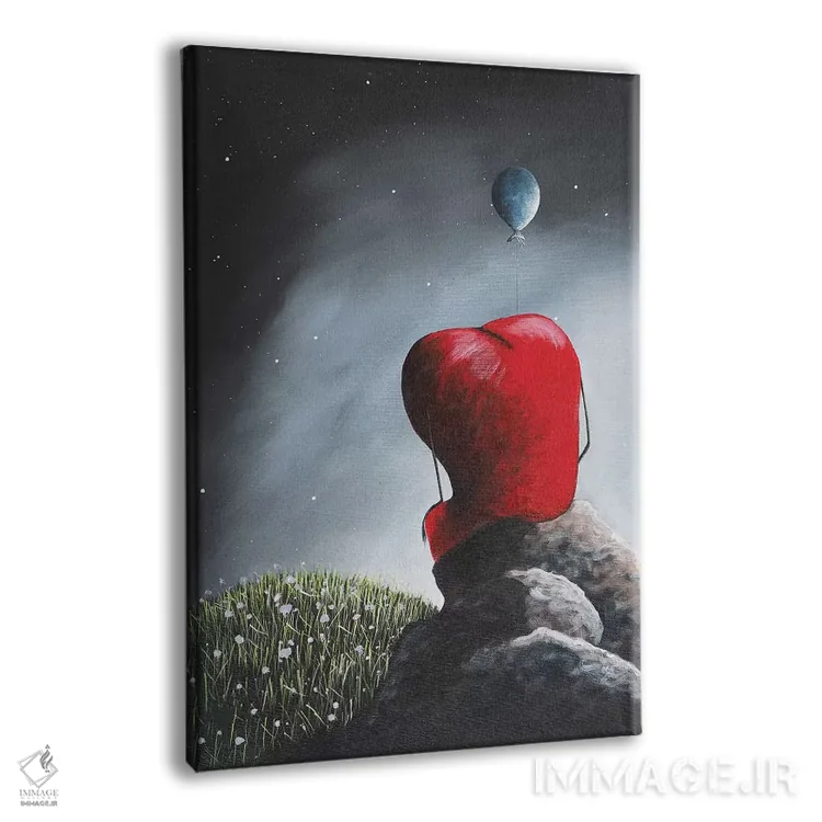 تابلو دکوراتیو برای تو ای عشق من اثر سالن هنری مون لایت - نمای پرسپکتیو محصول