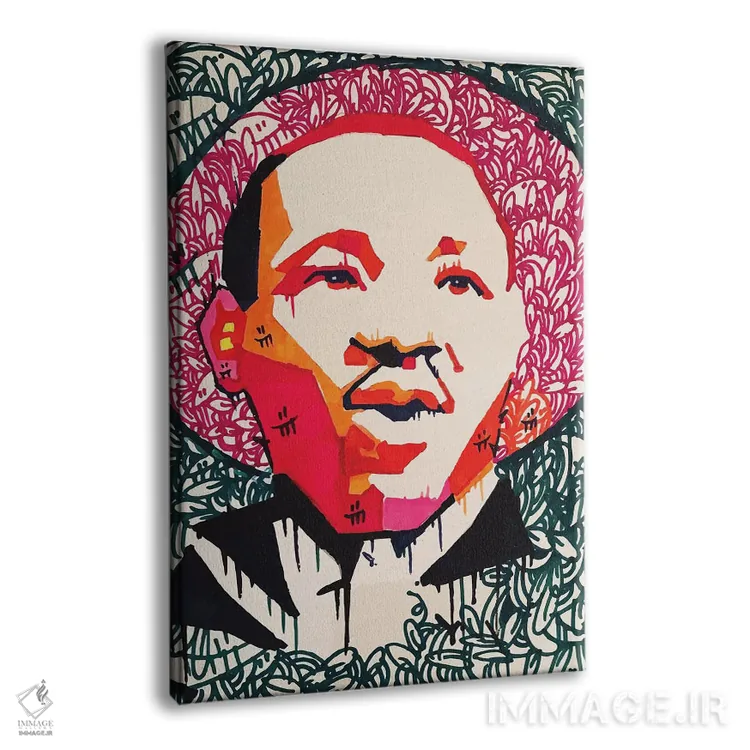 تابلو دکوراتیو "شاه" اثر آرم آف کاسو - نمای پرسپکتیو محصول