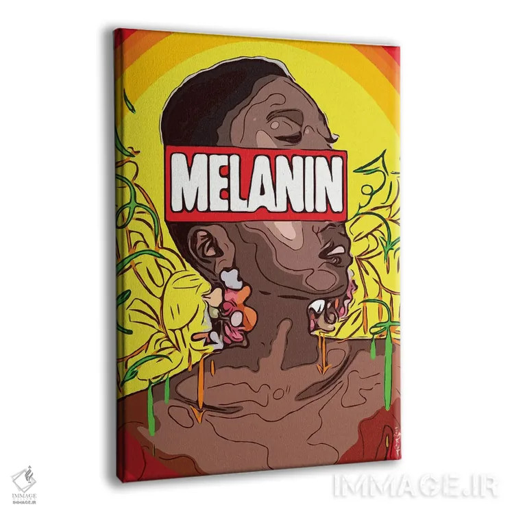 تابلو دکوراتیو "ملانین" اثر آرم آف کاسو - نمای پرسپکتیو محصول