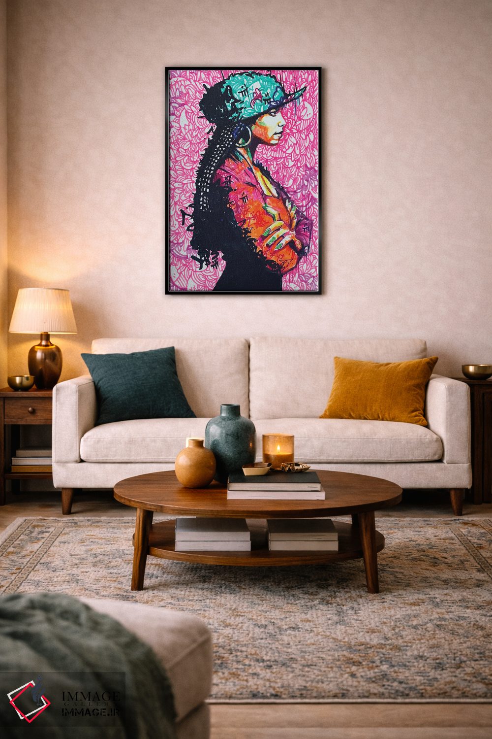 تابلو دکوراتیو جنت اثر آرم آف کاسو - D4B