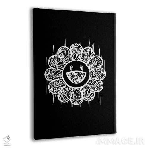 تابلو دکوراتیو "قدرت گل" اثر آرم آف کاسو - نمای پرسپکتیو محصول