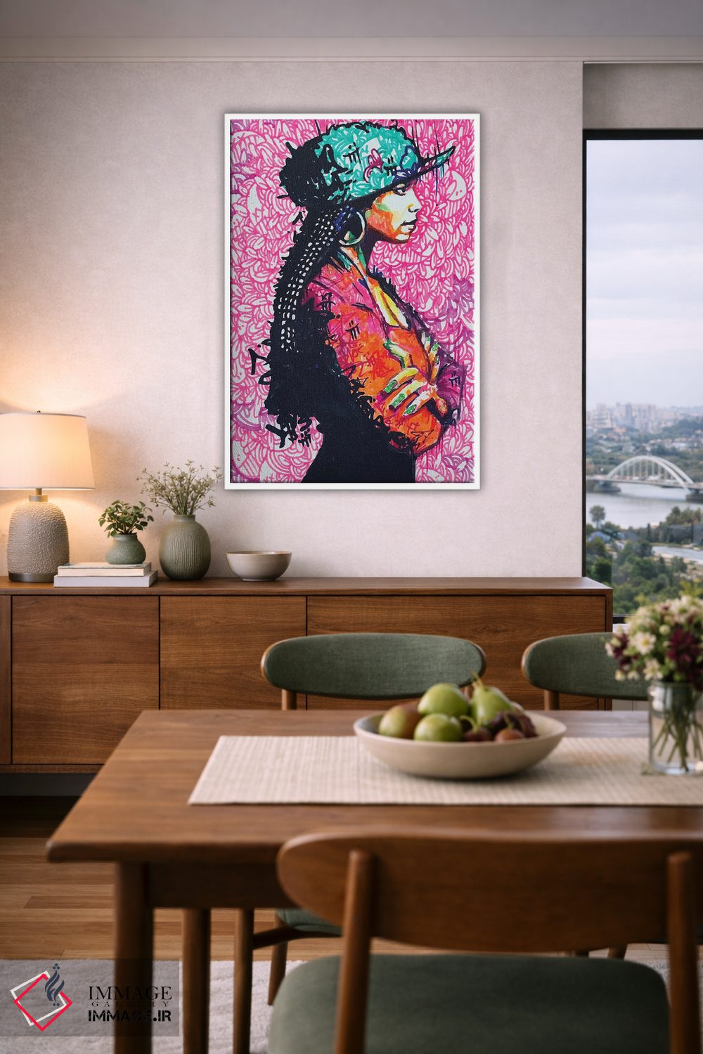 تابلو دکوراتیو جنت اثر آرم آف کاسو - D6W