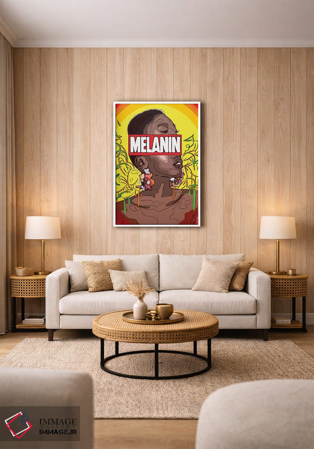 تابلو دکوراتیو "ملانین" اثر آرم آف کاسو - D1W