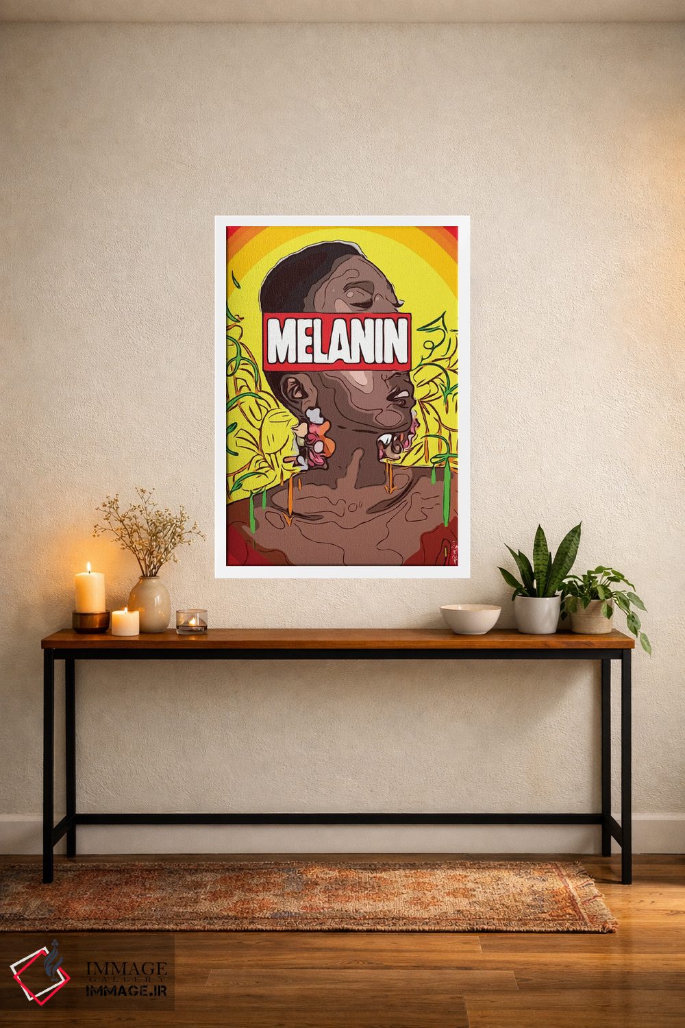 تابلو دکوراتیو "ملانین" اثر آرم آف کاسو - D2W