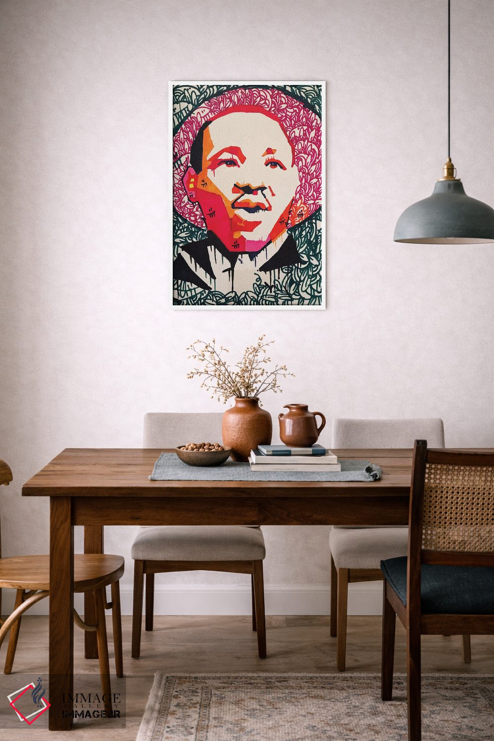 تابلو دکوراتیو "شاه" اثر آرم آف کاسو - D5W