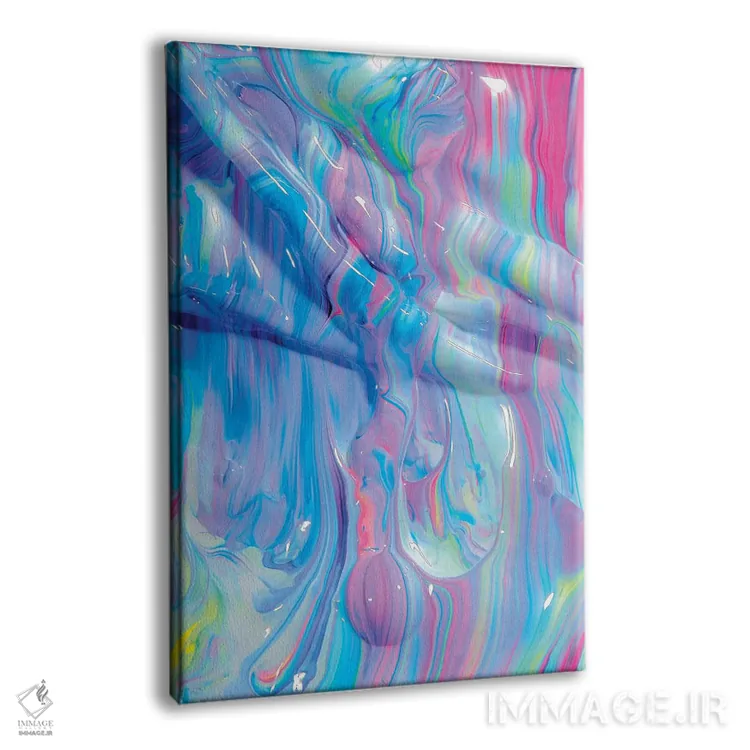 تابلو انتزاعی "بدون عنوان ۵" اثر مارک لاوجوی - نمای پرسپکتیو محصول