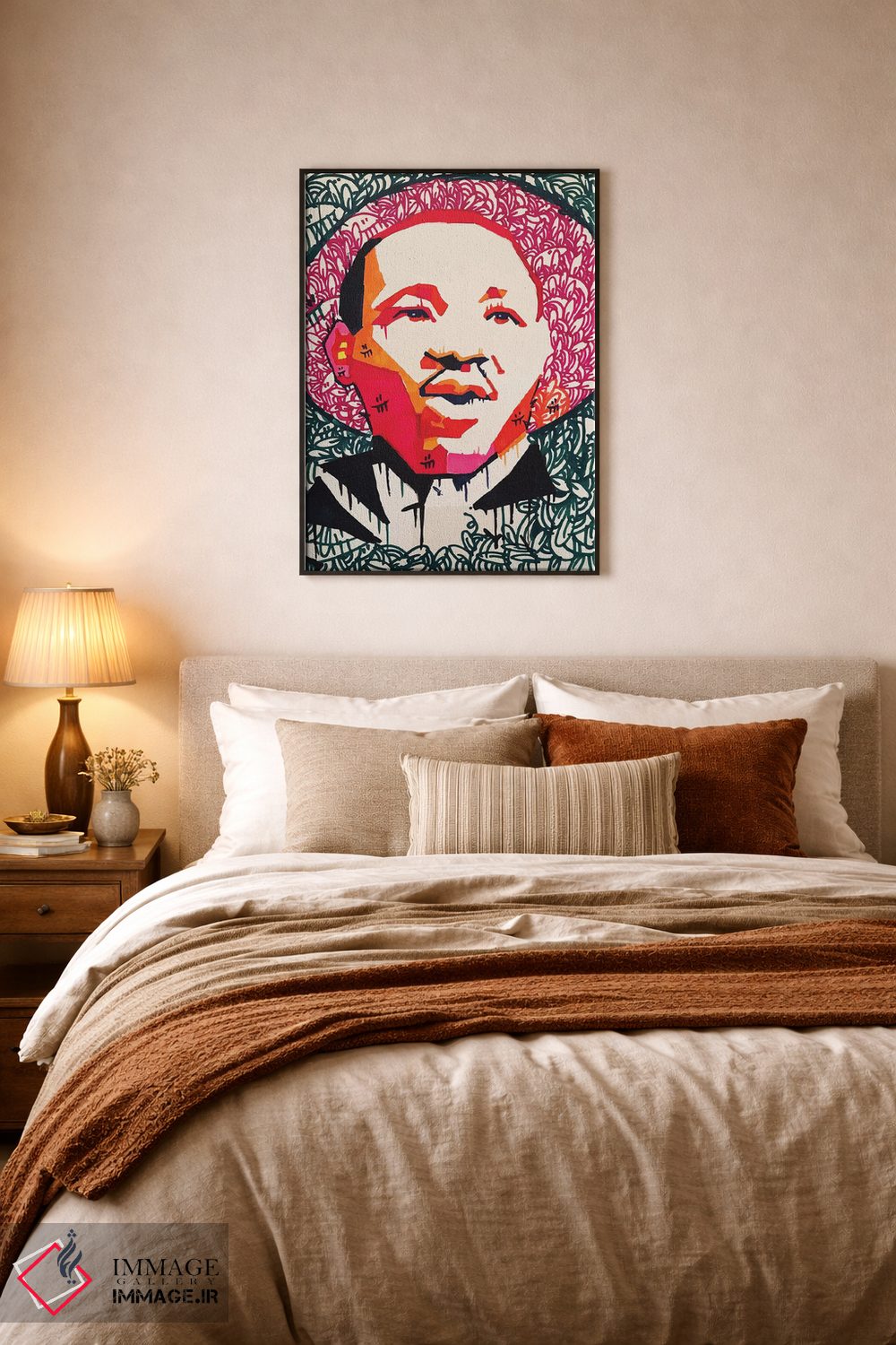 تابلو دکوراتیو "شاه" اثر آرم آف کاسو - D6B